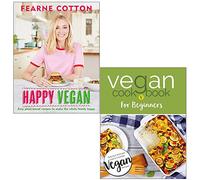 Happy Vegan [Hardback] & Vegan Cookbook For Beginners 2 Books Collection Set
