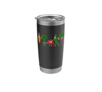 Happy Vegetable Friends Stainless Steel Insulated Tumbler
