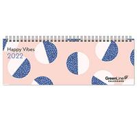Happy Vibes Desk Calendar 2022 (GreenLine)