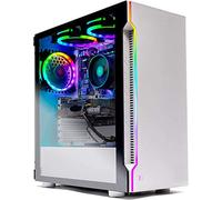 Happy Watch SkyTech Archangel Gaming Computer PC Desktop - Ryzen 5 3600 6-Core 3.6GHz, GTX 1660 Ti 6G, 500G SSD, 8GB DDR4 3000, RGB, AC WiFi, Windows 10 Home 64-bit, White