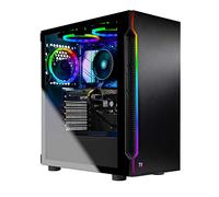 Happy Watch SkyTech Shadow 3.0 Gaming Computer PC Desktop - Ryzen 7 3700X 8-Core 3.6GHz, RTX 3060 12GB, 1TB SSD, 16GB DDR4 3000, RGB Fans, AC WiFi, 600W Gold PSU, Windows 10 Home 64-bit, Black