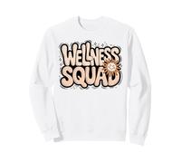 Happy WELLNESS SQUAD Fitness OT Nurse Camp PTA P.E Gym Tribe Sweatshirt