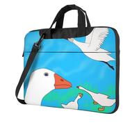 happy white goose Light Laptop Bag - 13 inch Shockproof Laptop handbag for Business Trips Work Office and University