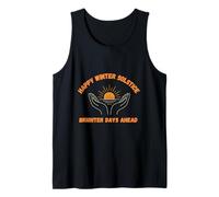 Happy Winter Solstice Brighter Days Ahead Yule Pagan Tank Top