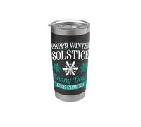 Happy Winter Solstice Sunny Days are Coming Stainless Steel Insulated Tumbler