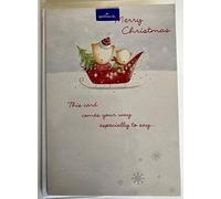 Happy Wishes to You for All The Year Through Hallmark Cute Christmas Card