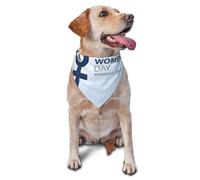 Happy Women'S Day Embrace Equity 2025 Dog Bandanas Triangle Bibs Pet Scarf For Small Medium Large Dogs And Cat