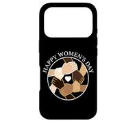 Happy Women's Day Support Sisterhood Hands Unity Circle Case for iPhone 17 Pro