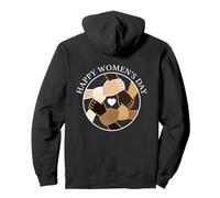 Happy Women's Day Support Sisterhood Hands Unity Circle Pullover Hoodie