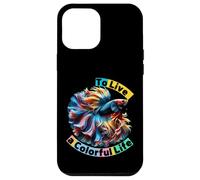 Happy Wonderful Moment To Live a Colorful Life Matching Team Case for iPhone 12 Pro Max