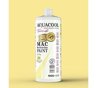 Happy Woody AquaCool Multi Surface, Acrylic, Chalk, Matt, Quick Dry Paint/For Interior and Exterior Use on Furniture, Wood, Plastic, Glass, Ceramic, Stone (1000 ml, Light Yellow 211)