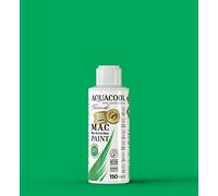 Happy Woody AquaCool Multi Surface, Acrylic, Chalk, Matt, Quick Dry Paint/For Interior and Exterior Use on Furniture, Wood, Plastic, Glass, Ceramic, Stone (150 ml, Northern Green 671)