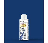 Happy Woody AquaCool Multi Surface, Acrylic, Chalk, Matt, Quick Dry Paint/For Interior and Exterior Use on Furniture, Wood, Plastic, Glass, Ceramic, Stone (150 ml, Sapphire 771)