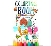 Happy World coloring book: Join adorable friends on a fun coloring adventure! Inside you'll discover cute and easy coloring pages featuring playful animals designed especially for young artists.
