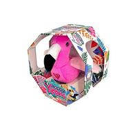 Happy Yappers Flamingo Interactive Plush Bird - Talking Toy with Wing Flapping, Repeating Toy that Mimics Words & Sings - USB Rechargeable for Kids Play & Sensory Fun