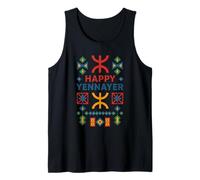 Happy Yennayer Amazigh Symbols Berber New Year Tank Top