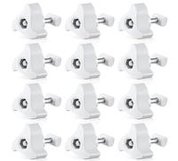 HappyAlley 12 Pack Replacement Parts Compatible with Fluval Canister Filters, Lid Fastener Compatible with Fluval FX6 FX5 FX2 FX4, Secure Fit and Long Lasting（Barrels Only）