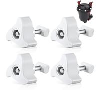 HappyAlley 4 Pack Replacement Parts Compatible with Fluval Canister Filters, Lid Fastener Compatible with Fluval FX6 FX5 FX2 FX4, Secure Fit and Long Lasting