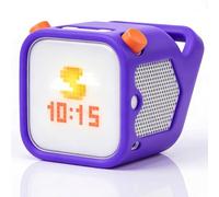 HappyAlley Silicone Protective Case Compatible with Yoto Player (3rd Gen.), Anti Slip Skin Cover Compatible with Yoto Adventure Jacket, Bump and Wear, Silicone Cover with Easy to Carry Handle(Purple)