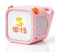 HappyAlley Silicone Protective Case Compatible with Yoto Player (3rd Gen.), Anti Slip Skin Cover Compatible with Yoto Adventure Jacket, Bump and Wear, Silicone Cover with Easy to Carry Handle(Pink)