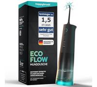 happybrush Oral Irrigator - Test Winner - 100 Days Test - Wireless Water Flosser for Teeth Cleaning & Interdental Spaces - Effective Irrigator for Healthy Oral Hygiene