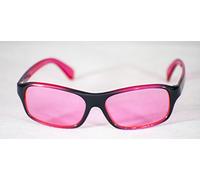 Happyeye visual stress tinted glasses children's age 5-9 years (pink)