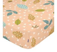 HappyFriday Moshi Moshi Adjustable Fitted Sheet Harvestwood Multi-Coloured 90 x 200 x 32 cm