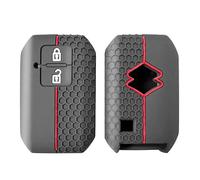 Happyit Silicone Car Key Case Cover Compatible with Suzuki Swift Sport Ertiga XL7 Accurate Wagon R Ignis 2 Buttons