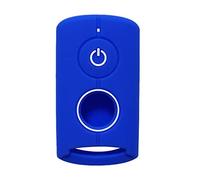 Happyit Silicone Car Motorcycle Key Cover Cases for Yamaha X-max 125 250 309 300 400 Aerox Nvx155 Qbix Jauns (2 Buttons Blue)