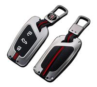 Happyit Zinc Alloy Car Key Cover Cases fit for MG ZS EV MG6 EZS HS EHS fit for Roewe RX5 i6 i5 RX3 RX8 ERX5 3 Buttons Key Holder Shell (Matt Color)