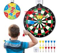 HappyKidsClub Toys for 3-12 Year Old Boys, Kids Dart Board Set Boys Toys Age 3-10 Birthday Present for 3 4 5 6 7 8 9 Year Old Boy Gifts for 4-12 Year Old Indoor Games