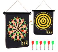 HappyKidsClub Toys for 3-15 Year Old Boys, Kids Dart Board Set Boys Toys Age 3 4 5 6 7 8 9 Year Old Boy Gifts Garden Games Teenager Boys Gifts for 3-15 Year Old Boys Christmas Xmas Gifts for Kids Toys