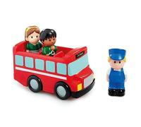 HappyLand School Bus with Driver and Children Figures