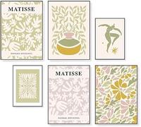 HappyMots Pack of 6 Decorative Sheets - 4 x A3 and 2 x A4 Size | Decorative Wall Panels | Room Decoration | Decorative Sheets for Pictures | No Frames Included