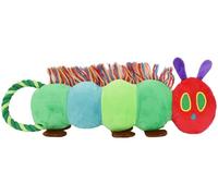 HAPPYPET Eric Carle™ Very Hungry Caterpillar Rope Tug 40cm Dog Toy with Squeaker & Crinkle