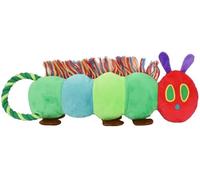 HAPPYPET Eric Carle™ Very Hungry Caterpillar Rope Tug 60cm Dog Toy with Squeaker & Crinkle