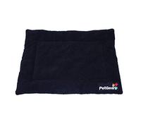 HAPPYPET Fleece Cage Mat Durable Non Slip Outdoor Indoor Pet Bed Soft Comfortable Waterproof Sleeping Pad Ideal for Crates Kennels Carrier 29x49”