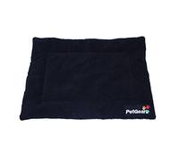 HAPPYPET Fleece Cage Mat Durable Non Slip Outdoor Indoor Pet Bed Soft Comfortable Waterproof Sleeping Pad Ideal for Crates Kennels Carrier 29x49”