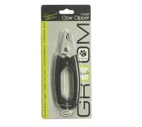 HAPPYPET Groom Large Claw Clipper for Dogs Stainless Steel Nail Trimmer | Dog nail clippers - durable stainless steel blades with safety catch, for easy, healthy claw trimming