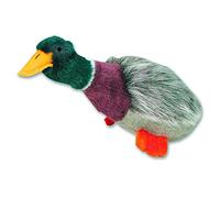HAPPYPET Mad About Pets Migrator Mallard Plush Dog Toy Soft Squeaker | Soft plush squeaky comforter dog toy - suitable for all dogs, machine washable at low temperatures