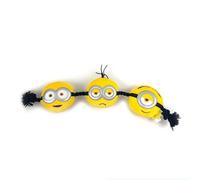 HAPPYPET Officially Licensed Minions 3 Head Rope Tug Dog Toy - Triple