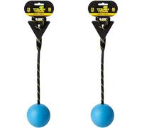 happypet Rope Ball 3.25" (Assorted Color) (Pack of 2)