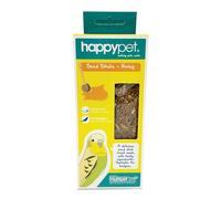 HappyPet Tweeter's Treats Seed Sticks for Budgies, Honey, packaging may vary