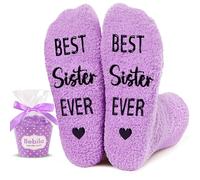 HAPPYPOP Mothers Day Socks - Sisters Aunt Gifts, Gifts for Sister Daughter Mother in Law, Best Sister Ever, One size