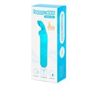 Happyrabbit Bullet - Rechargeable Bunny Wand Vibrator (Blue)