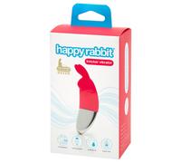 Happyrabbit Red Rechargeable Clitoral Vibrator - Battery Powered