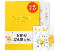 HappySelf Kids Journal - Daily Diary for Kids Aged 6-12, Enhances Positivity, Boosts Self-Esteem, Cultivates Happiness and Positive Habits, Encourages