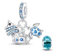 HappyStar 925 Sterling Silver Charms for Bracelets and Necklace Butterfly Music Dangle Pendants Heroes Beads Charms Jewelry Gift for Women Compatible Pandora European Bracelets(With Spacer Beads)