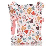 HappyVk - Baby Doll Carrier - Doll Carrier for Little Girls Front and Back - Love Design