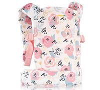 HappyVk - Baby Doll Carrier - Doll Carrier for Little Girls Front and Back - Pink Roses